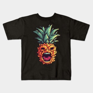 Screaming Pineapple Kids T-Shirt